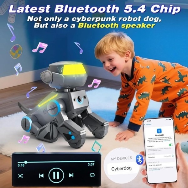 Фото - Радиоуправляемый робот Smart Baby S-Cyberdog (6928270764603)